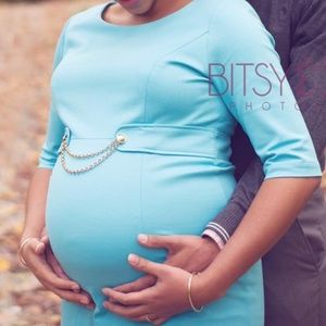 Beautiful Rosie Pope Maternity Dress Size Medium M